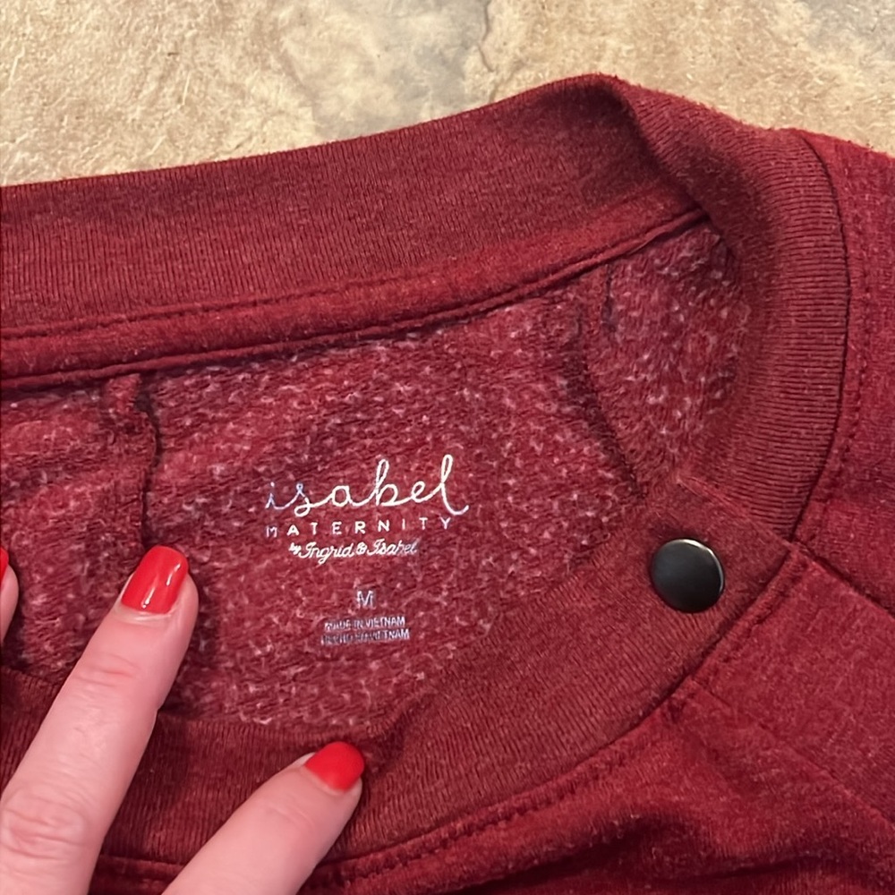 GUC Isabel Maternity Nursing Sweatshirt - Picture 3 of 3